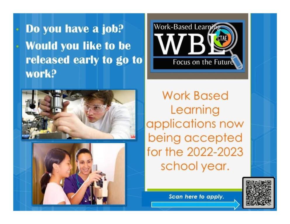 Work Based Learning