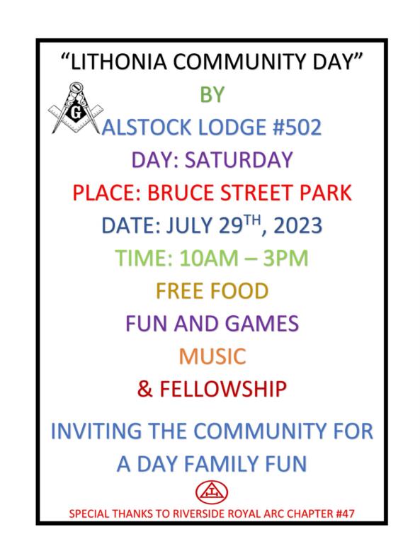  Lithonia Community Day